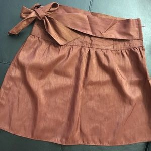Raw SILK Women Party Wear Skirt High Waist